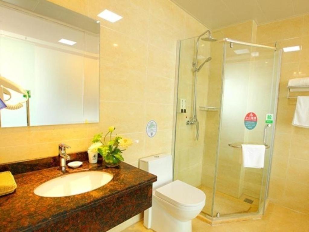GreenTree Inn Jiangsu Yangzhou West Passe Exterior foto